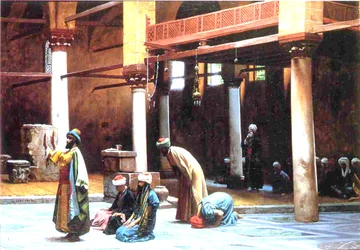 Prayer in a Mosque
